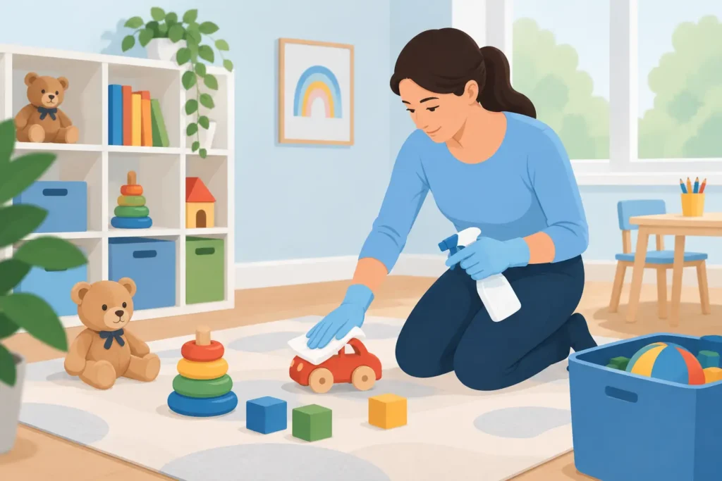 How to Sanitise Playrooms Safely and Reliably